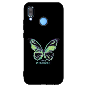 Picasee fekete szilikon tok az alábbi mobiltelefonokra Huawei P20 Lite - Diamanty Blue