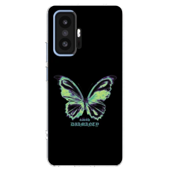 Picasee átlátszó szilikon tok az alábbi mobiltelefonokra Xiaomi 11T - Diamanty Blue