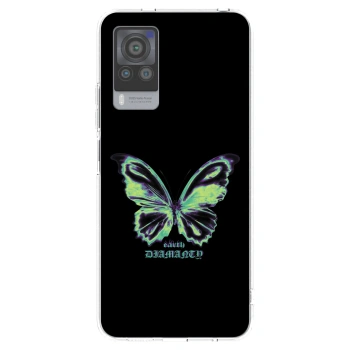 Picasee átlátszó szilikon tok az alábbi mobiltelefonokra Vivo X60 Pro 5G - Diamanty Blue