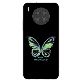 Picasee átlátszó szilikon tok az alábbi mobiltelefonokra Huawei Nova 8i - Diamanty Blue