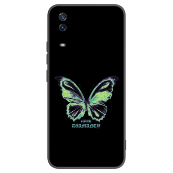 Picasee fekete szilikon tok az alábbi mobiltelefonokra Vivo Y11s - Diamanty Blue