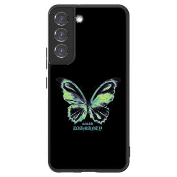 Picasee ULTIMATE CASE Samsung Galaxy S22 5G - készülékre - Diamanty Blue