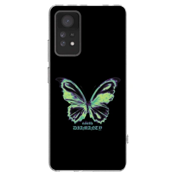 Picasee átlátszó szilikon tok az alábbi mobiltelefonokra Xiaomi Redmi Note 11 Pro - Diamanty Blue