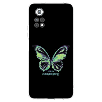 Picasee átlátszó szilikon tok az alábbi mobiltelefonokra Xiaomi Poco X4 Pro 5G - Diamanty Blue