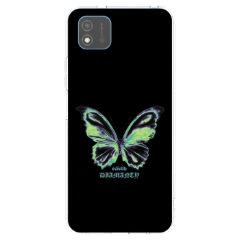 Picasee átlátszó szilikon tok az alábbi mobiltelefonokra Realme C11 (2021) - Diamanty Blue