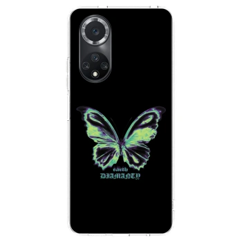 Picasee átlátszó szilikon tok az alábbi mobiltelefonokra Huawei Nova 9 SE - Diamanty Blue