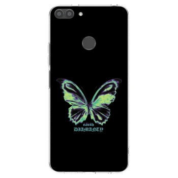 Picasee átlátszó szilikon tok az alábbi mobiltelefonokra Huawei P Smart - Diamanty Blue