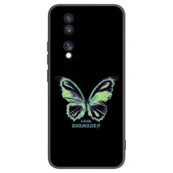 Picasee fekete szilikon tok az alábbi mobiltelefonokra Honor 70 - Diamanty Blue