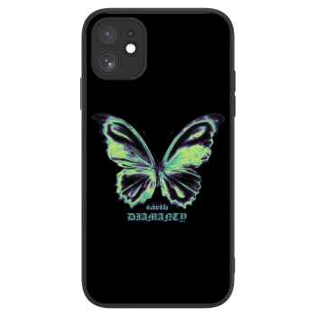 Picasee ULTIMATE CASE MagSafe Apple iPhone 11 - készülékre - Diamanty Blue