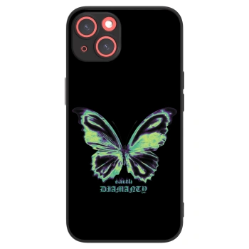 Picasee ULTIMATE CASE MagSafe Apple iPhone 13 - készülékre - Diamanty Blue