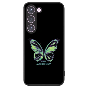 Picasee ULTIMATE CASE Samsung Galaxy S23 5G - készülékre - Diamanty Blue