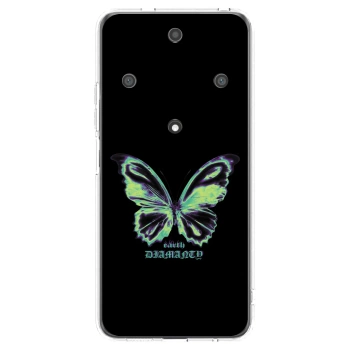 Picasee átlátszó szilikon tok az alábbi mobiltelefonokra Honor Magic5 Lite 5G - Diamanty Blue