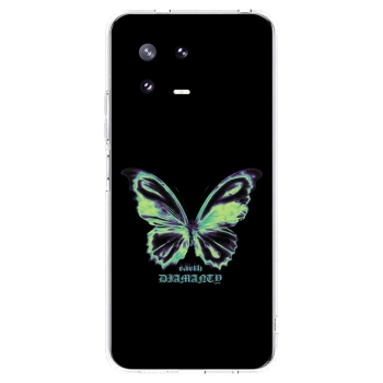 Picasee átlátszó szilikon tok az alábbi mobiltelefonokra Xiaomi 13 Pro - Diamanty Blue