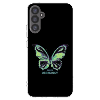 Picasee átlátszó szilikon tok az alábbi mobiltelefonokra Samsung Galaxy A34 5G A346B - Diamanty Blue