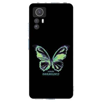 Picasee átlátszó szilikon tok az alábbi mobiltelefonokra Xiaomi Redmi Note 12S - Diamanty Blue