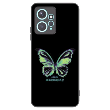 Picasee fekete szilikon tok az alábbi mobiltelefonokra Xiaomi Redmi Note 12 4G - Diamanty Blue