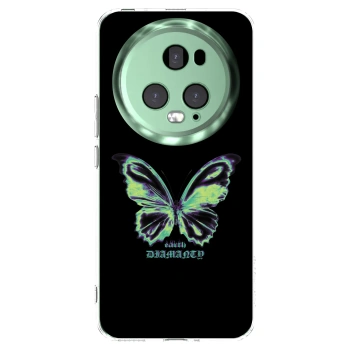 Picasee átlátszó szilikon tok az alábbi mobiltelefonokra Honor Magic5 Pro - Diamanty Blue