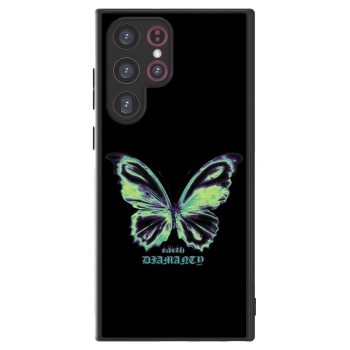 Picasee ULTIMATE CASE PowerShare Samsung Galaxy S22 Ultra 5G - készülékre - Diamanty Blue