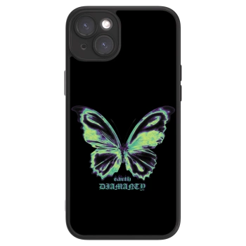 Picasee ULTIMATE CASE MagSafe Apple iPhone 15 Plus - készülékre - Diamanty Blue