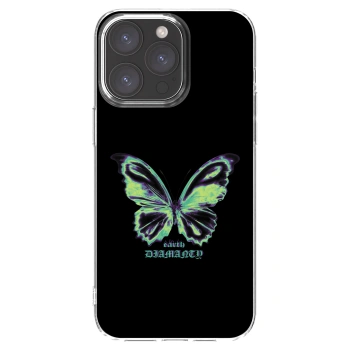 Picasee átlátszó szilikon tok az alábbi mobiltelefonokra Apple iPhone 15 Pro Max - Diamanty Blue