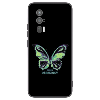 Picasee fekete szilikon tok az alábbi mobiltelefonokra Xiaomi Poco F5 Pro 5G - Diamanty Blue