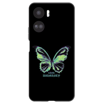 Picasee fekete szilikon tok az alábbi mobiltelefonokra Honor 90 Lite 5G - Diamanty Blue