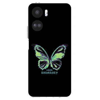 Picasee átlátszó szilikon tok az alábbi mobiltelefonokra Honor 90 Lite 5G - Diamanty Blue