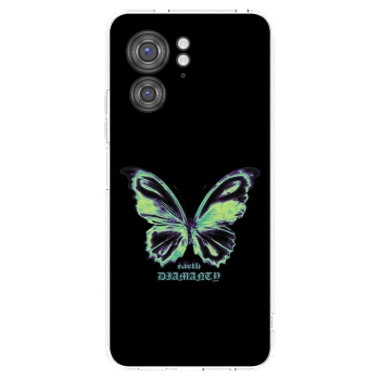 Picasee átlátszó szilikon tok az alábbi mobiltelefonokra Motorola Edge 40 - Diamanty Blue