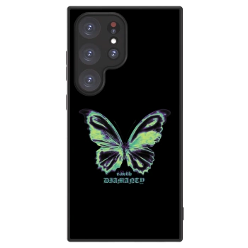 Szilikon tok erre a típusra Samsung Galaxy S24 Ultra S928B 5G - Diamanty Blue