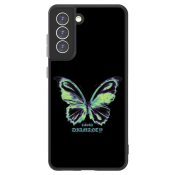 Picasee ULTIMATE CASE PowerShare Samsung Galaxy S21 FE 5G - készülékre - Diamanty Blue