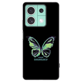 Picasee fekete szilikon tok az alábbi mobiltelefonokra Xiaomi Redmi Note 13 5G - Diamanty Blue