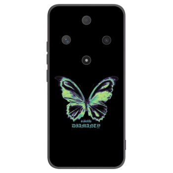 Picasee fekete szilikon tok az alábbi mobiltelefonokra Honor Magic6 Lite 5G - Diamanty Blue