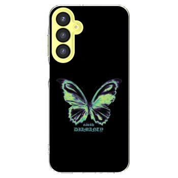 Picasee átlátszó szilikon tok az alábbi mobiltelefonokra Samsung Galaxy A25 A256B 5G - Diamanty Blue