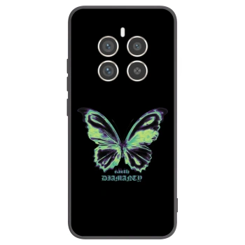Picasee fekete szilikon tok az alábbi mobiltelefonokra Realme 12 Pro 5G - Diamanty Blue