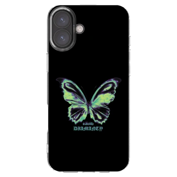 Picasee átlátszó szilikon tok az alábbi mobiltelefonokra Apple iPhone 16 Plus - Diamanty Blue