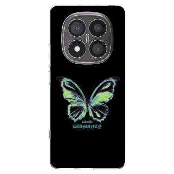 Picasee átlátszó szilikon tok az alábbi mobiltelefonokra Xiaomi Redmi Note 14 Pro+ 5G - Diamanty Blue