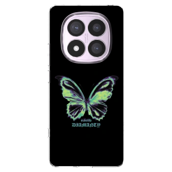 Picasee átlátszó szilikon tok az alábbi mobiltelefonokra Xiaomi Redmi Note 14 Pro 5G - Diamanty Blue