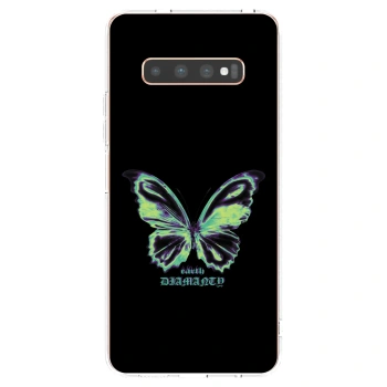 Picasee átlátszó szilikon tok az alábbi mobiltelefonokra Samsung Galaxy S10 Plus G975 - Diamanty Blue