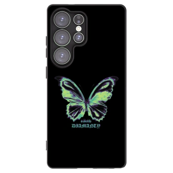 Picasee fekete szilikon tok az alábbi mobiltelefonokra Samsung Galaxy S25 Ultra 5G - Diamanty Blue