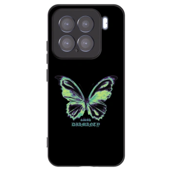 Picasee fekete szilikon tok az alábbi mobiltelefonokra Xiaomi 15 - Diamanty Blue