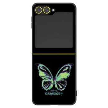 Szilikon tok erre a típusra Samsung Galaxy Z Flip6 5G - Diamanty Blue