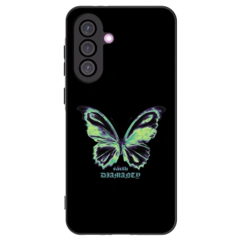 Picasee fekete szilikon tok az alábbi mobiltelefonokra Samsung Galaxy A56 5G A566B - Diamanty Blue