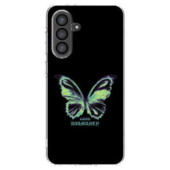 Picasee átlátszó szilikon tok az alábbi mobiltelefonokra Samsung Galaxy A56 5G A566B - Diamanty Blue