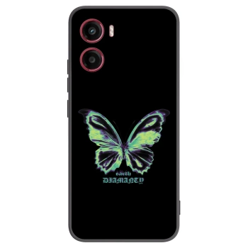 Picasee fekete szilikon tok az alábbi mobiltelefonokra Motorola Moto G05 - Diamanty Blue