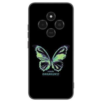 Picasee fekete szilikon tok az alábbi mobiltelefonokra Xiaomi Poco C75 - Diamanty Blue