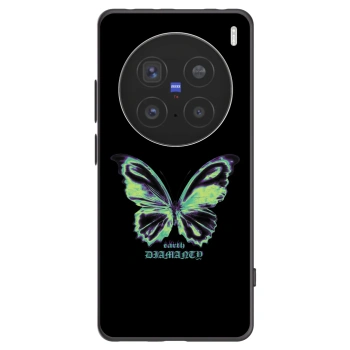 Picasee fekete szilikon tok az alábbi mobiltelefonokra Vivo X200 Pro - Diamanty Blue