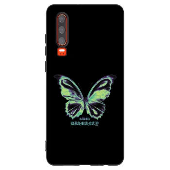 Picasee fekete szilikon tok az alábbi mobiltelefonokra Huawei P30 - Diamanty Blue