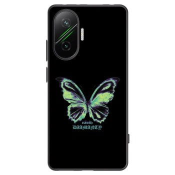 Picasee fekete szilikon tok az alábbi mobiltelefonokra Xiaomi Poco F7 Pro 5G - Diamanty Blue