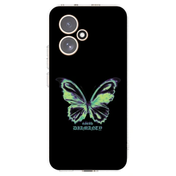 Picasee átlátszó szilikon tok az alábbi mobiltelefonokra Honor 400 5G - Diamanty Blue