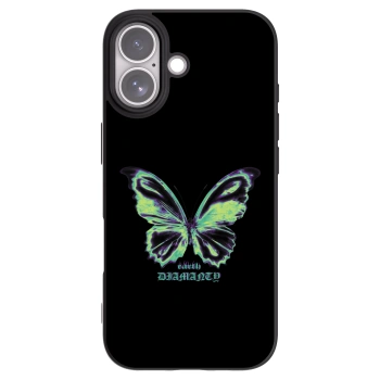 Picasee fekete szilikon tok az alábbi mobiltelefonokra Apple iPhone 17 - Diamanty Blue